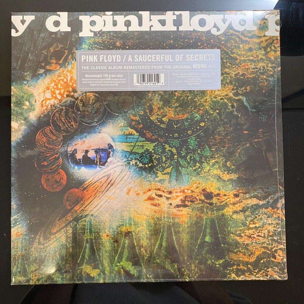 PINK FLOYD -  A Saucerful Of Secrets 180g MONO Mix Vinyl Record 2019 - SEALED